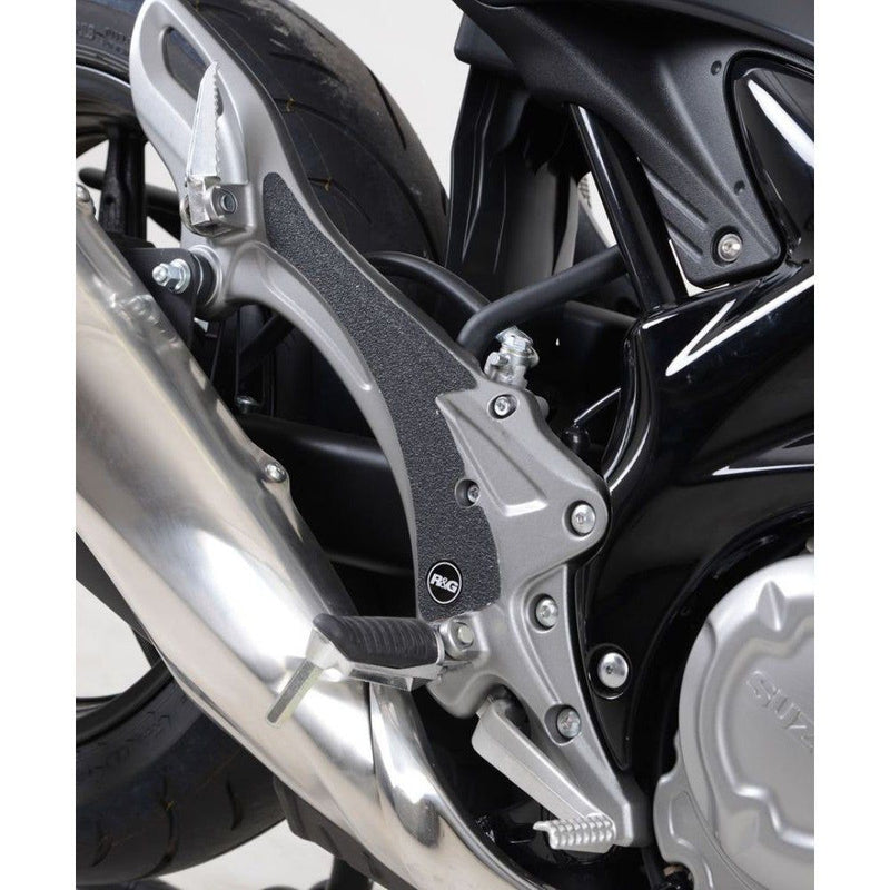Load image into Gallery viewer, R&G Racing Black Boot Guard Kit For 2016-2017 Suzuki SFV650 Gladius EZBG706BL
