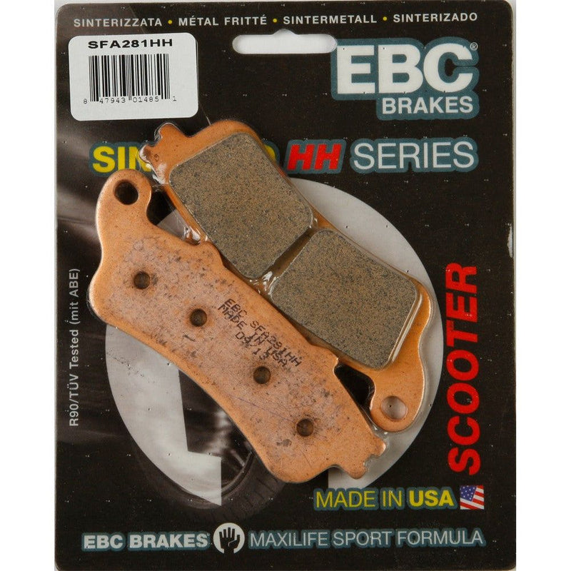 Load image into Gallery viewer, EBC 1 Pair SFA HH Series Scooter Sintered Brake Pads MPN SFA281HH