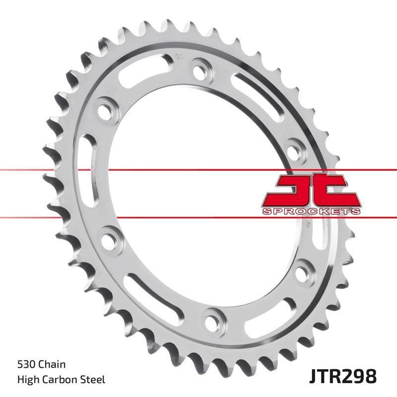 Load image into Gallery viewer, JT Sprockets Rear Steel Sprocket 40 Tooth 40T 530 Chain JTR298.40