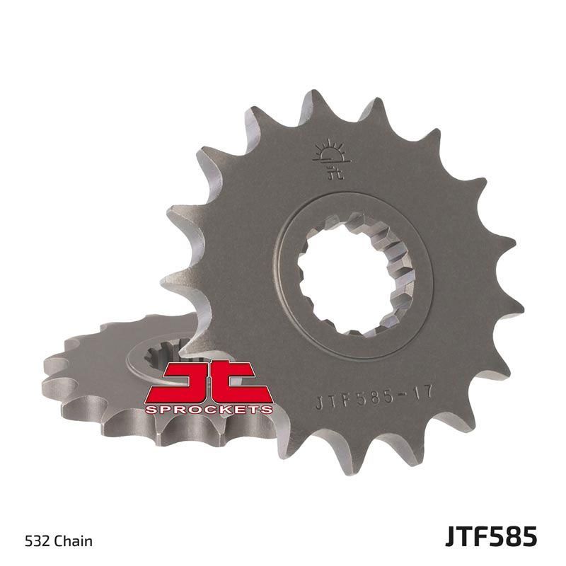 Load image into Gallery viewer, JT Sprockets Front Steel Sprocket 17 Tooth 17T 532 Chain JTF585.17