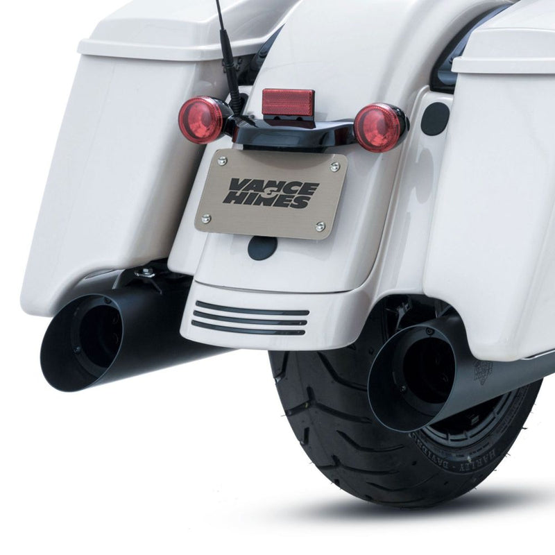 Load image into Gallery viewer, Vance and Hines Backslash 450 4.5" Black Slip On Exhaust 46764