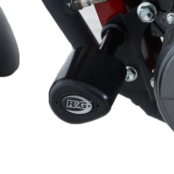 Load image into Gallery viewer, R&G Racing Black Aero Style Crash Protection Bobbins For 2024-2025 Benelli TNT 125