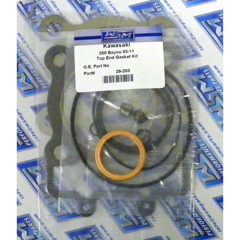 Load image into Gallery viewer, WSM Top End Gasket Kit For Kawasaki 250 Bayou 03-11 29-203