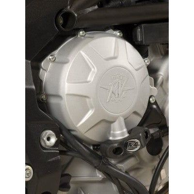 Load image into Gallery viewer, R&G Racing Black Engine Case Sliders RHS For 2013-2016 MV Agusta Brutale 675
