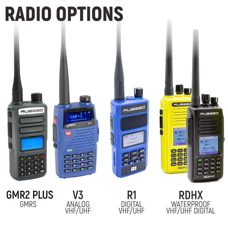 Load image into Gallery viewer, Rugged Radios PATROL Moto Kit - Ear Piece and Hand Mic