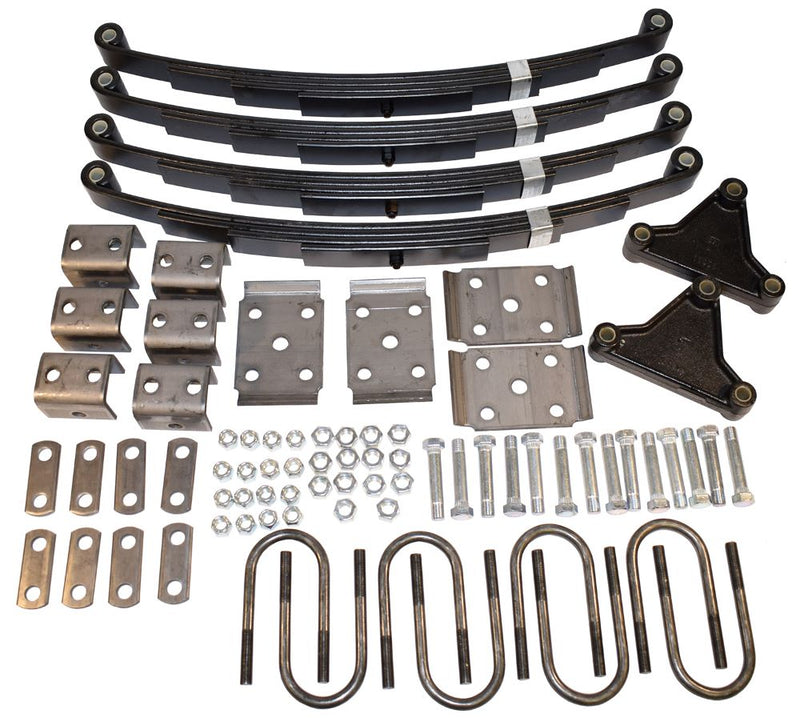 Load image into Gallery viewer, 3,500 lbs. Trailer Axle Suspension Kit for Tandem Axle Trailer (Leaf Springs, Hanger & U-Bolt kit)