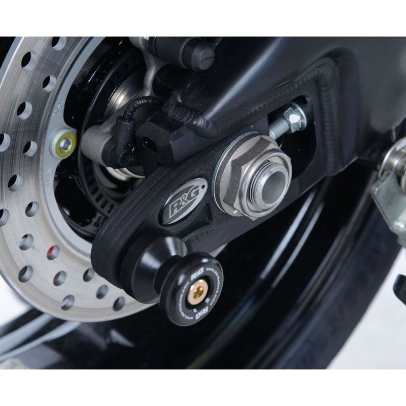 Load image into Gallery viewer, R&G Racing Black Cotton Reels Offset For 2017-2019 Honda CBR1000RR SP