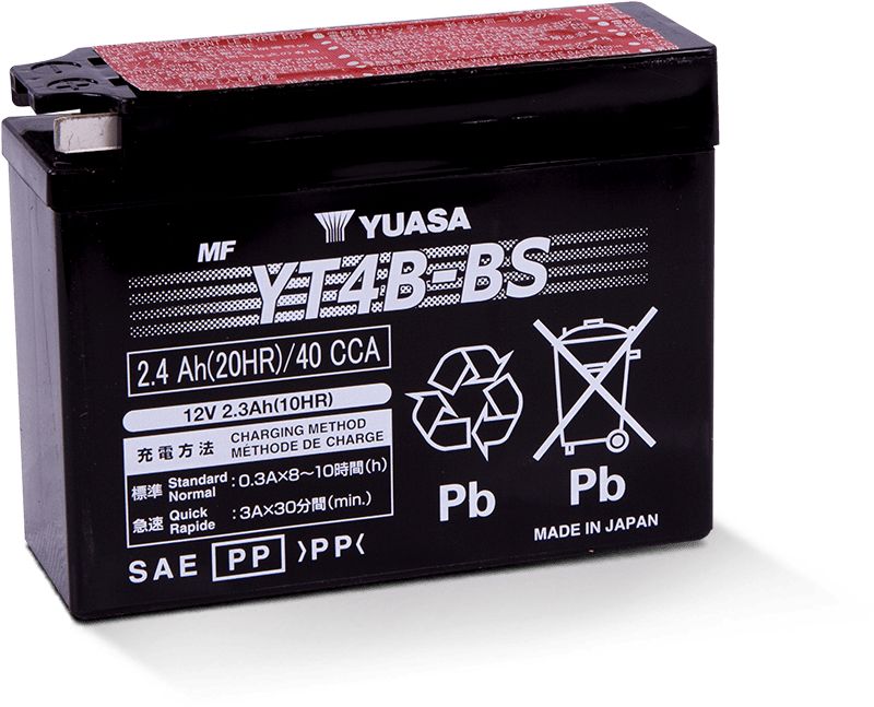 Load image into Gallery viewer, Yuasa Maintenance Free YT4BBS 12 Volt Battery YUAM62T4B