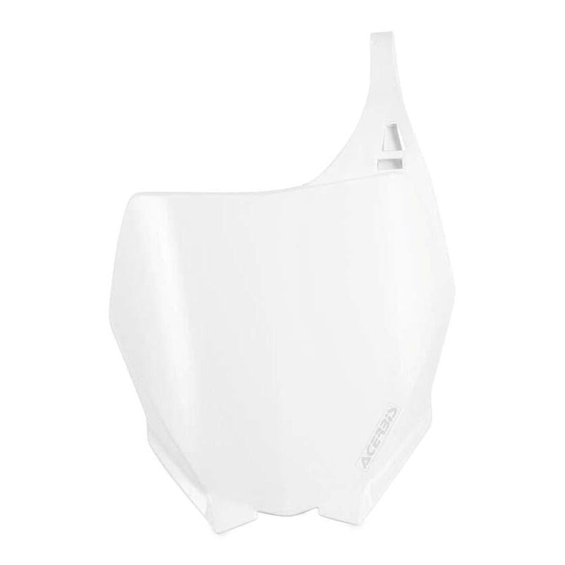 Load image into Gallery viewer, Acerbis White Front Number Plate for Yamaha - 2042390002