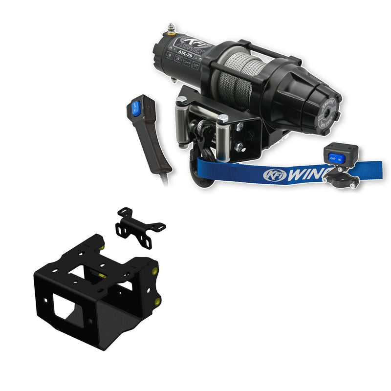 Load image into Gallery viewer, KFI Winch Kit For Polaris Sportsman 550 Touring 2010-2014