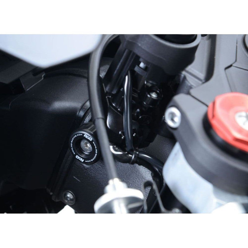Load image into Gallery viewer, R&G Racing Black Lockstop Savers For 2016-2019 Kawasaki Ninja ZX10R ZX1000