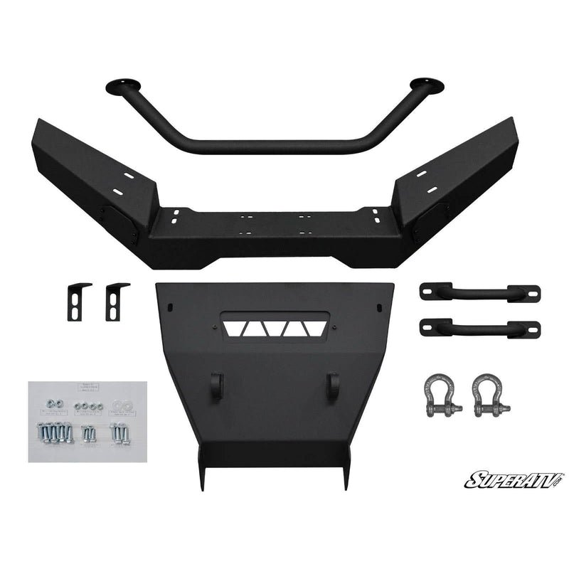Load image into Gallery viewer, SuperATV Kawasaki Teryx Winch Ready Front Bumper FBG-K-TRX4-003-00