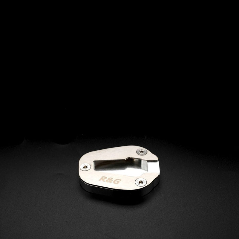 Load image into Gallery viewer, R&G Racing Silver Kickstand Shoe For 2021-2023 Honda CBR1000RR-R Fireblade SP CBR10SPM