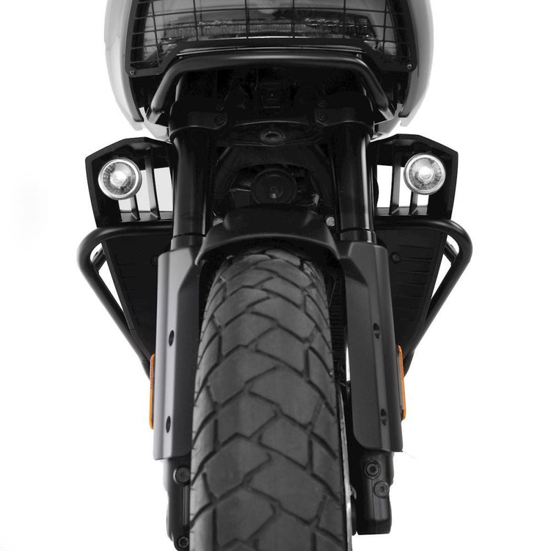Load image into Gallery viewer, R&G Racing Black Adventure Bars For 2021-2023 Harley-Davidson Pan America 1250 RA1250