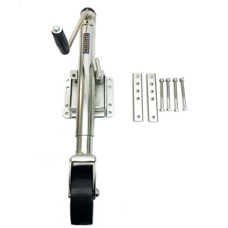 Load image into Gallery viewer, Fulton Marine Trailer Jack, 1,200 lbs. Capacity, Side Wind, Bolt-On Side Mount, 10 in. Travel