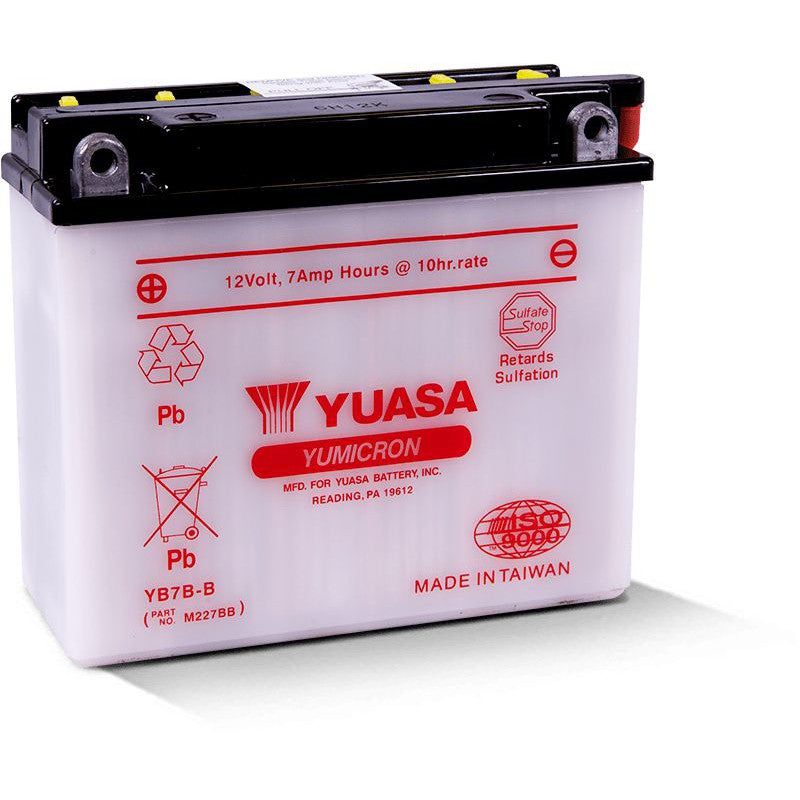 Load image into Gallery viewer, Yuasa Conventional YB7BB 12 Volt Battery YUAM227BB