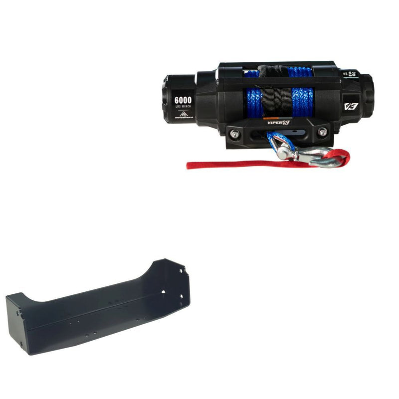 Load image into Gallery viewer, Viper 6000lbs V3 Winch Blue Rope With Mount For John Deer Gator XUV 825i 2011-2021