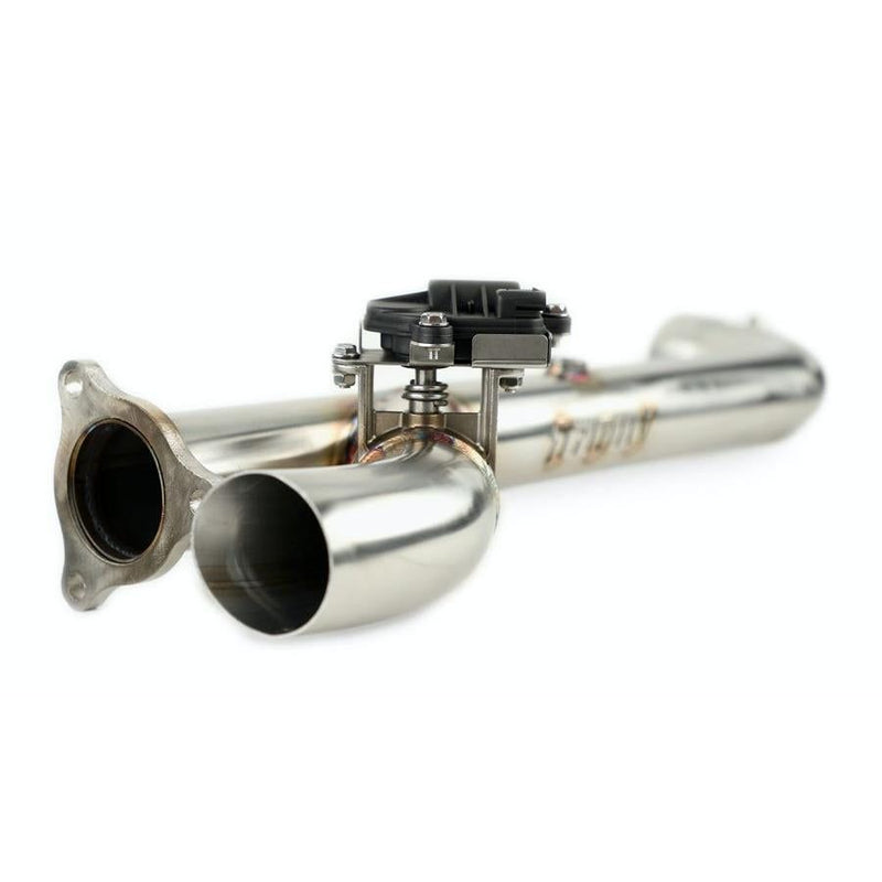 Load image into Gallery viewer, Trinity Racing Stage 5 Side Piece Header Pipe (With Electric Cut Out) TR-4179HP