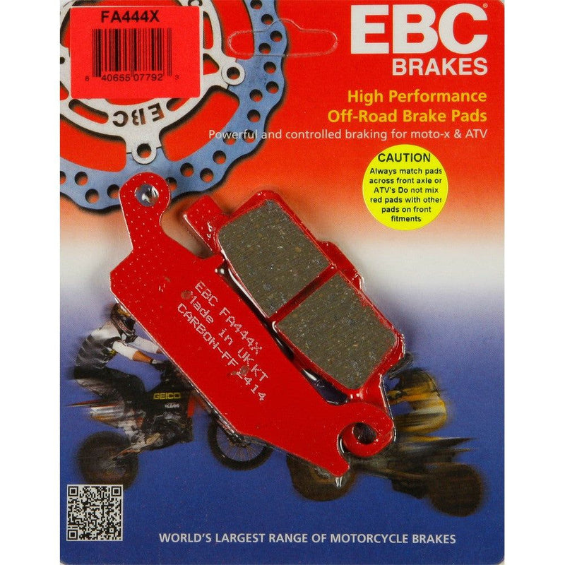 Load image into Gallery viewer, EBC 1 Pair Performance X-Series Carbon Brake Pads MPN FA444X