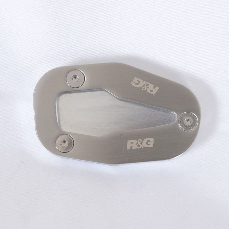 Load image into Gallery viewer, R&G Racing Silver Kickstand Shoe For 2010-2018 Honda VFR1200F ABS PKS0067SI