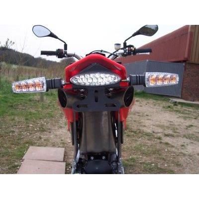 Load image into Gallery viewer, R&G Racing Black Tail Tidy License Plate Holder LP0027BK