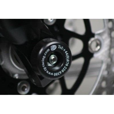 Load image into Gallery viewer, R&G Racing Black Fork Protectors For 2006-2011 Kawasaki Z750