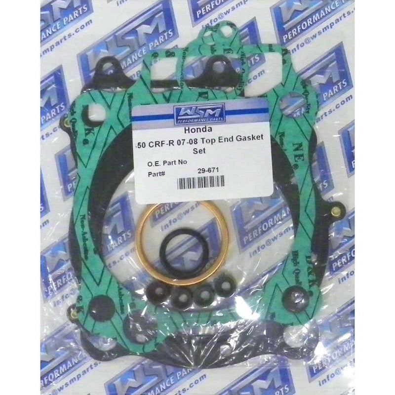 Load image into Gallery viewer, WSM Top End Gasket Kit For Honda 450 CRF-R 07-08 29-671