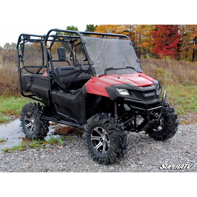 Load image into Gallery viewer, SuperATV Honda Pioneer 700 Scratch Resistant Full Windshield WS-H-PIO700-70