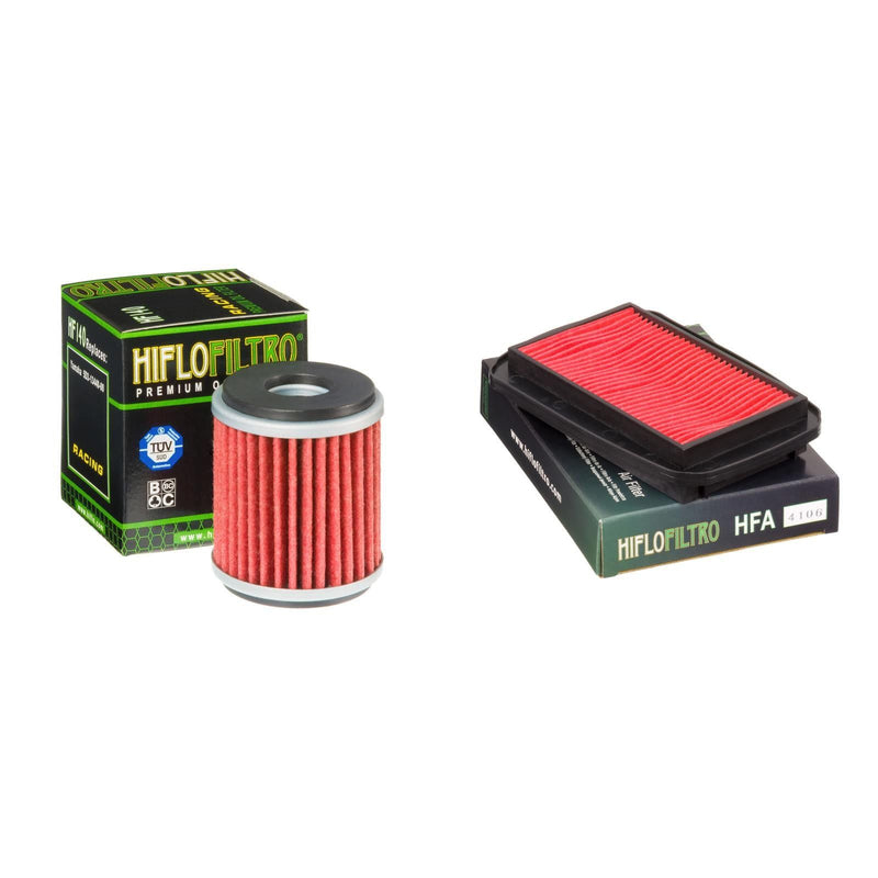 Load image into Gallery viewer, HIFLO FILTRO Oil and Air Filter Kit for YAMAHA YZF-R125 5D7 15-16