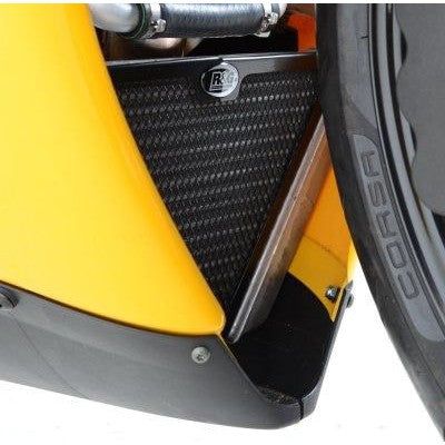 Load image into Gallery viewer, R&G Racing Titanium Oil Cooler Guard For 2014 EBR 1190RX