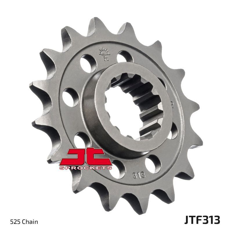 Load image into Gallery viewer, JT Sprockets Front Steel Sprocket 16 Tooth 16T 525 Chain JTF313.16