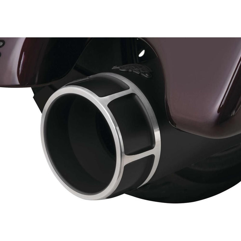 Load image into Gallery viewer, Vance And Hines Torquer 450 Slip On Exhaust 4.5in Black With Fuelpak FP4