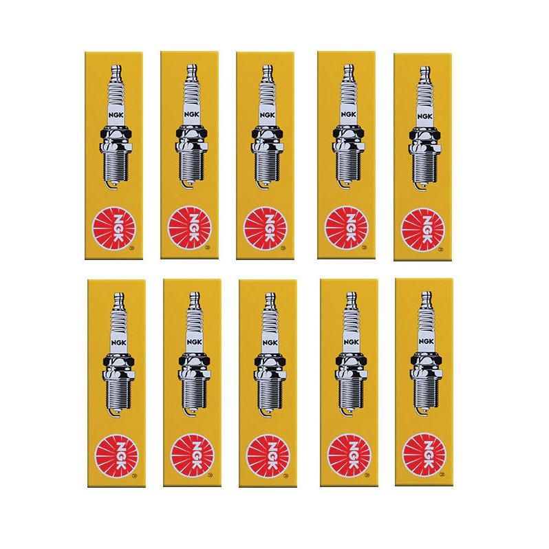 Load image into Gallery viewer, Set of 10 NGK Standard Spark Plugs for Kawasaki KX65-A 2006-2000 Engine 65cc