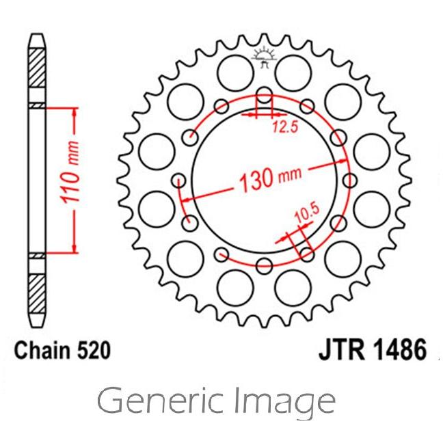 Load image into Gallery viewer, Front & Rear Steel Sprocket Kit for ATV/UTV HONDA TRX200 FourTrax 1990-1991