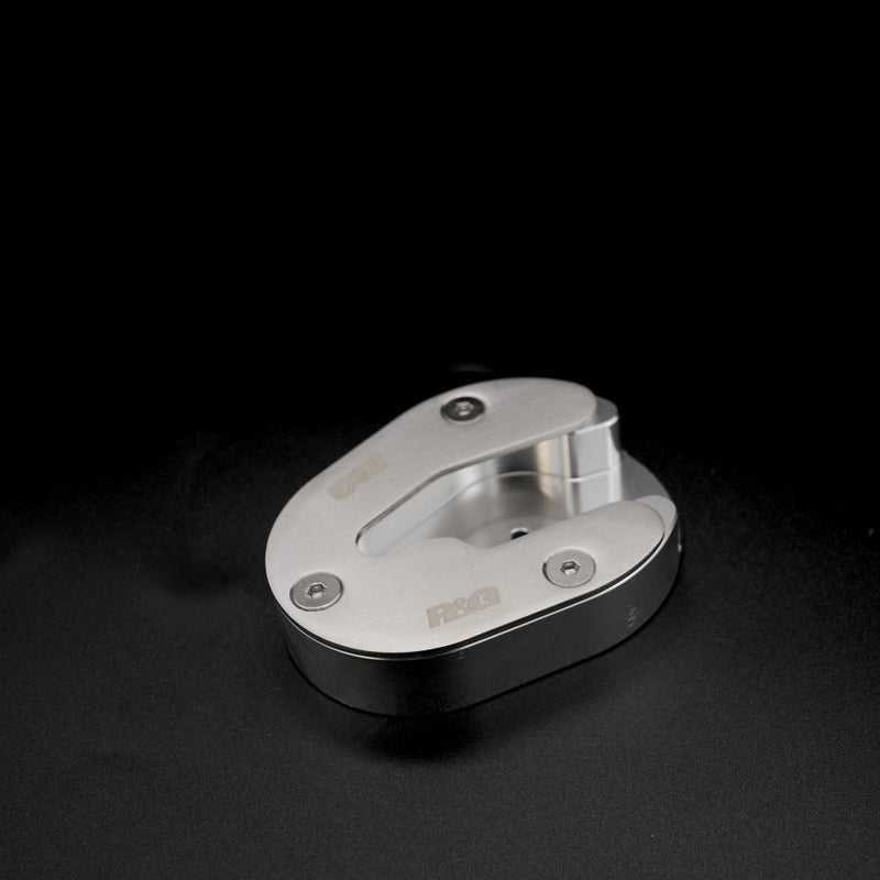 Load image into Gallery viewer, R&G Racing Silver Kickstand Shoe For 2021-2023 Triumph Tiger 900 GT Low