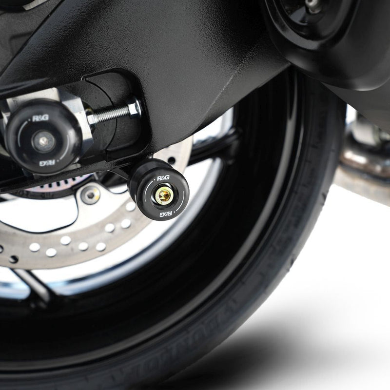 Load image into Gallery viewer, R&G Racing Black Cotton Reels For 2010-2015 Aprilia RS125