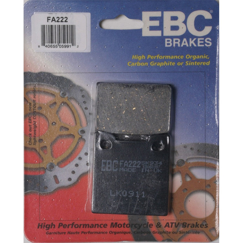 Load image into Gallery viewer, EBC 1 Pair FA Series Organic Replacement Brake Pads For Suzuki RF900R 1994-1995