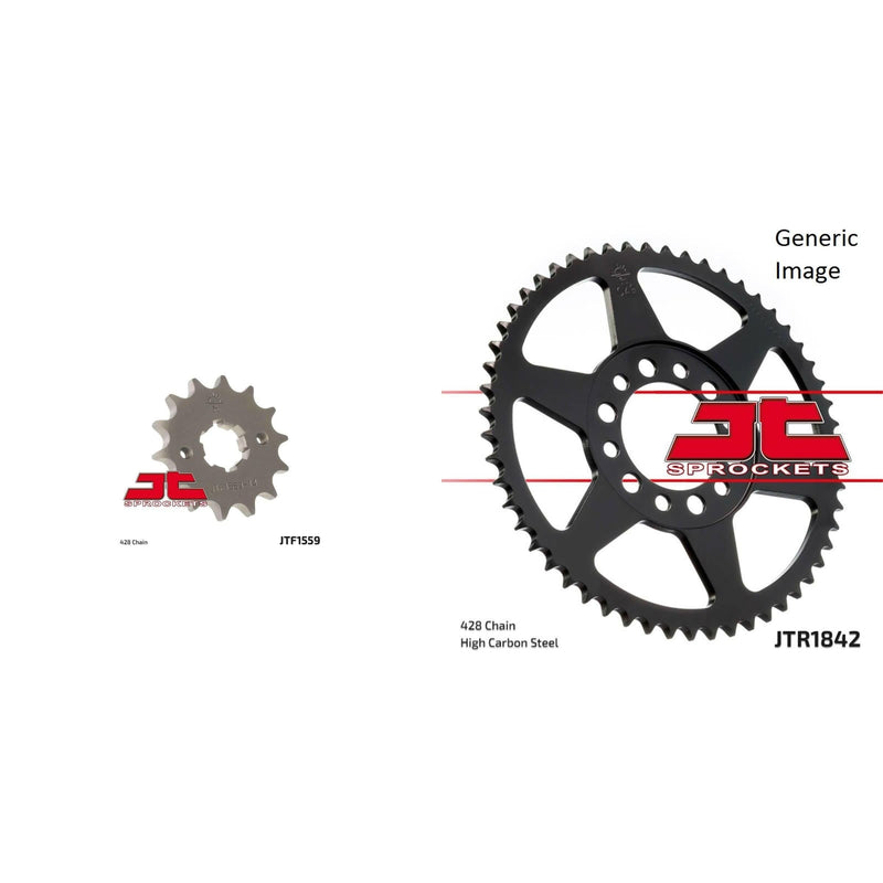 Load image into Gallery viewer, Front and Rear Steel Sprocket Kit for OffRoad YAMAHA TW200 1995-2015