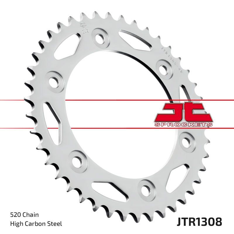 Load image into Gallery viewer, JT Sprockets Rear Steel Sprocket 42 Tooth 42T 520 Chain For Honda CBR1000RR-R Fireblade SP CBR10SPM 2010-16 JTR1308.42