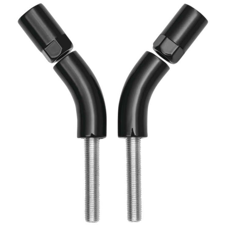 Load image into Gallery viewer, Kuryakyn Mirror Stem Extenders Gloss Black