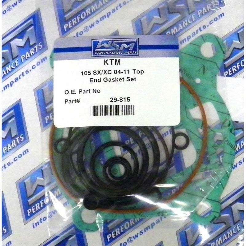 Load image into Gallery viewer, WSM Top End Gasket Kit For KTM 105 SX / XC 04-11 29-815