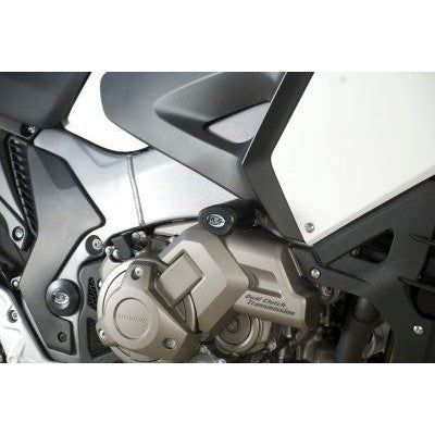 Load image into Gallery viewer, R&G Racing White Aero Style Crash Protectors For 2012-2018 Honda Crosstourer