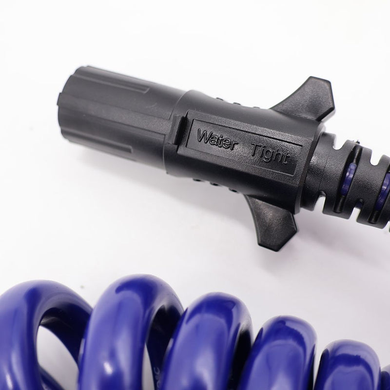 Load image into Gallery viewer, Blue Ox BX8862 6-Round to 6-Round Electrical Coiled Cable Extension