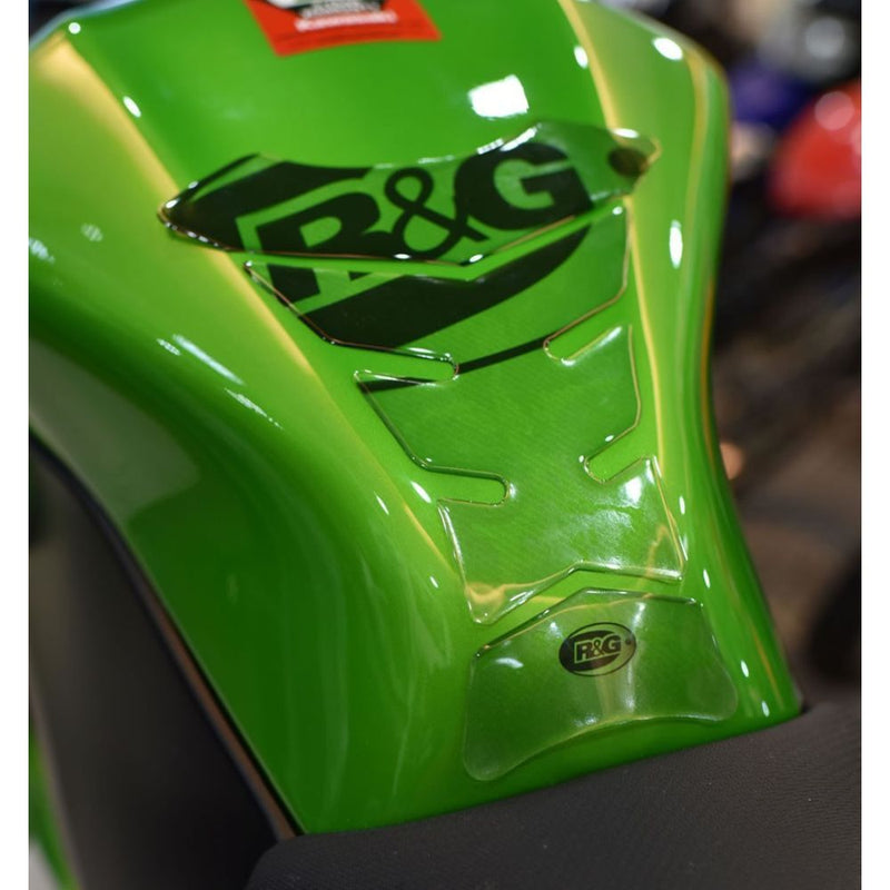 Load image into Gallery viewer, R&G Racing White BSB Series Tank Pad Protector For 2013-2018 Aprilia Caponord 1200