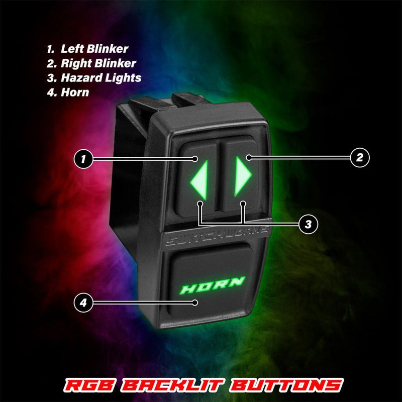 Load image into Gallery viewer, Switch Works Tango2 Turn-Signal Kit with All-In-One Controller and Taillight Integration For Honda Talon 2019-2024