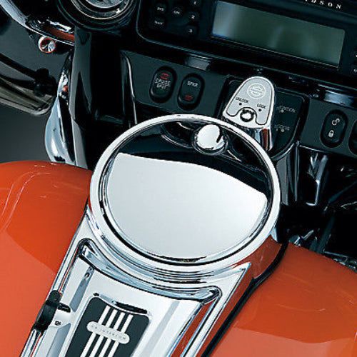 Load image into Gallery viewer, KURYAKYN CHRME DIRECT REPLACEMENT FUEL DOOR LATCH FOR 1992-2017 HARLEY TOUR 1467