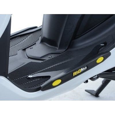 Load image into Gallery viewer, R&G Racing Black Footboard Sliders For 2015-2017 Yamaha Tricity 125 TP0020BK