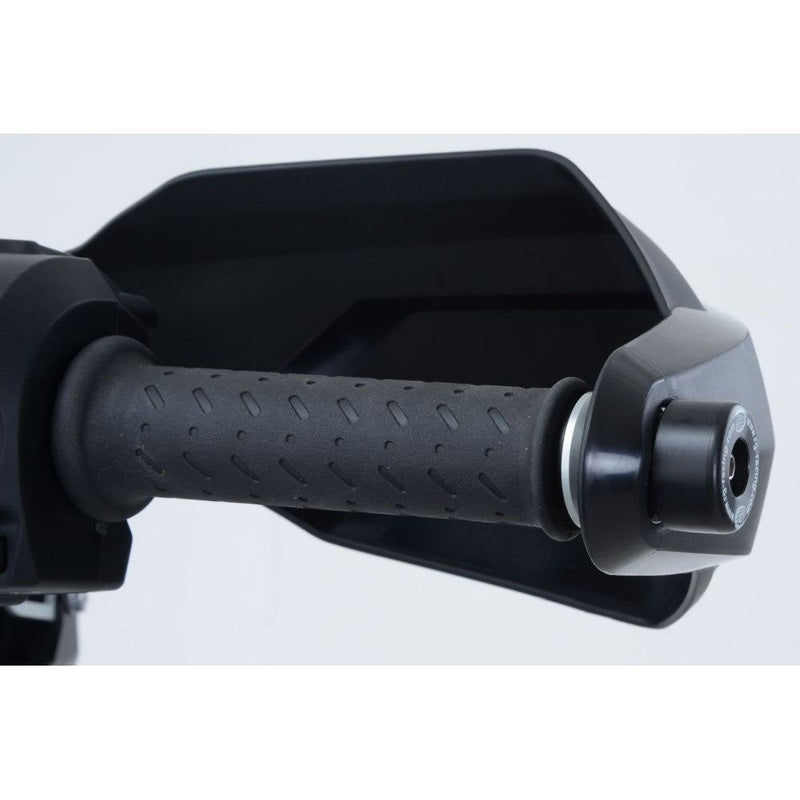 Load image into Gallery viewer, R&G Racing Black Bar End Sliders For 2018-2020 Triumph Tiger 800 XCA