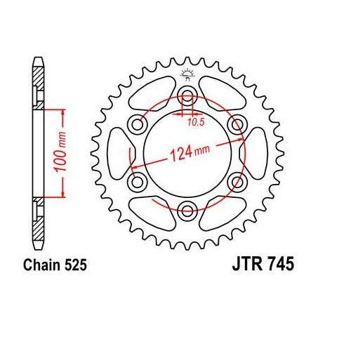 Load image into Gallery viewer, Steel Rear Sprocket 42T for Street DUCATI 944 ST2 1998-2003