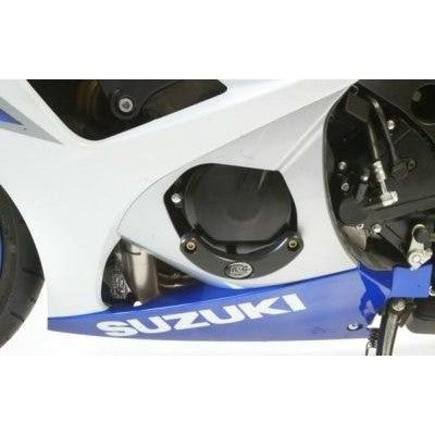 Load image into Gallery viewer, R&G Racing Black Engine Case Sliders LHS For 2005-2008 Suzuki GSXR1000 ECS0039BK